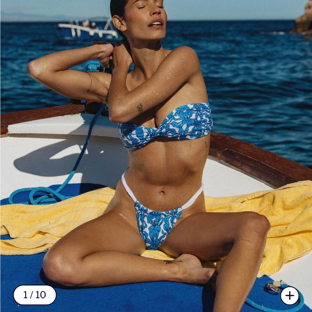 Bright swimwear Nia top and bottom la Marina
